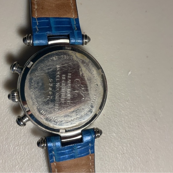 Klaus Kobec Ladies Chronograph watch  blue - Picture 7 of 11